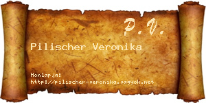 Pilischer Veronika névjegykártya